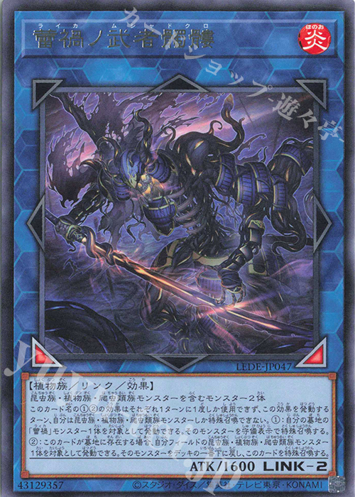 R 蕾禍ノ武者髑髏 | 買取 | [LEDE] LEGACY OF DESTRUCTION | 遊戯王 OCG
