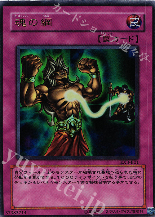 UR 魂の綱 | 販売 | 書籍付属カード | 遊戯王 OCG