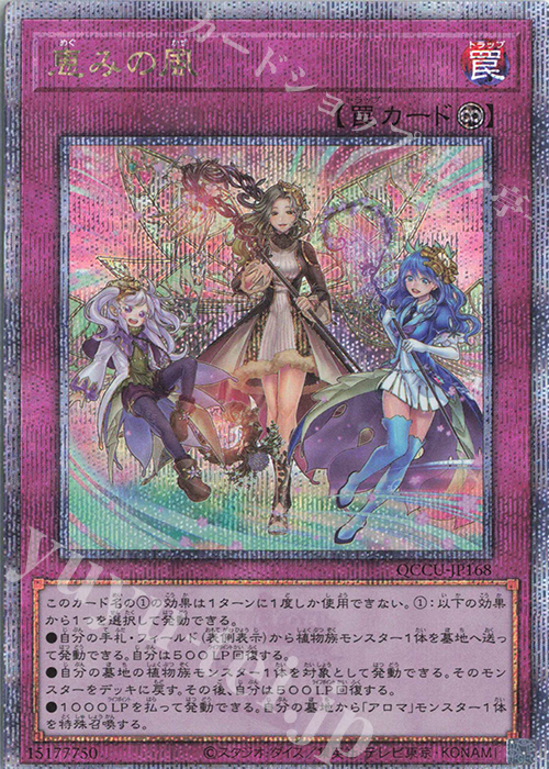 【傷】 QCSE 恵みの風 | 販売 | [QCCU] QUARTER CENTURY CHRONICLE side:UNITY | 遊戯王 OCG