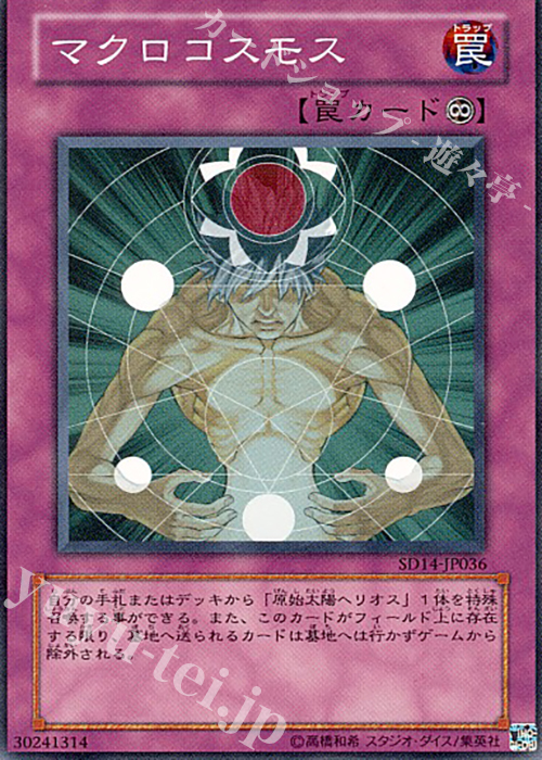 【傷】 N マクロコスモス | 販売 | [SD14] STRUCTURE DECK -帝王の降臨- | 遊戯王 OCG