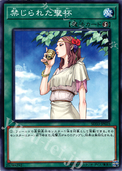 N 禁じられた聖杯 | 買取 | [SD33] STRUCTURE DECK -パワーコード・リンク- | 遊戯王 OCG