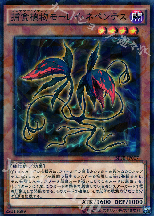 【傷】 P-N 捕食植物モーレイ・ネペンテス | 販売 | [SPFE] ブースターSP -フュージョン・エンフォーサーズ- | 遊戯王 OCG