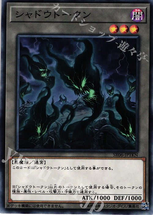 【傷】 N シャドウトークン | 販売 | [SR06] STRUCTURE DECK R -闇黒の呪縛- | 遊戯王 OCG
