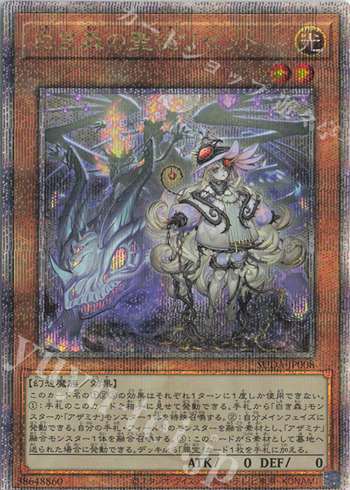 QCSE 白き森の聖徒リゼット | 買取 | [SUDA] SUPREME DARKNESS | 遊戯王 OCG