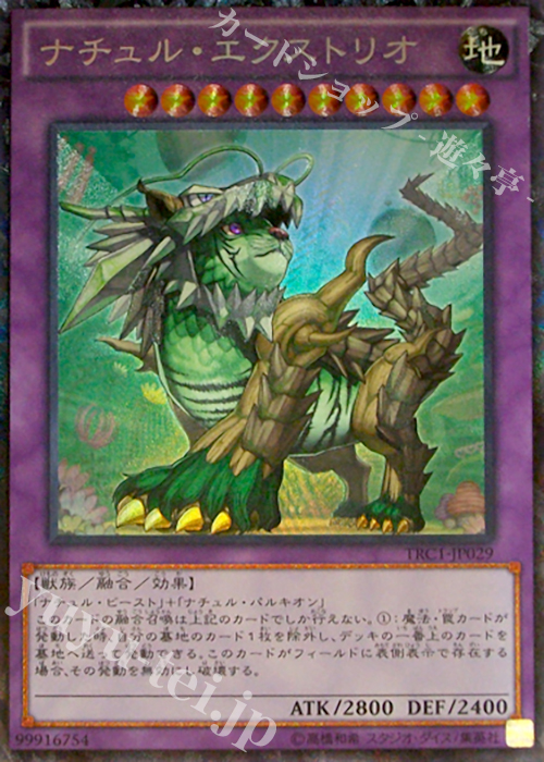 【傷】 CR ナチュル・エクストリオ | 販売 | [TRC1] THE RARITY COLLECTION | 遊戯王 OCG