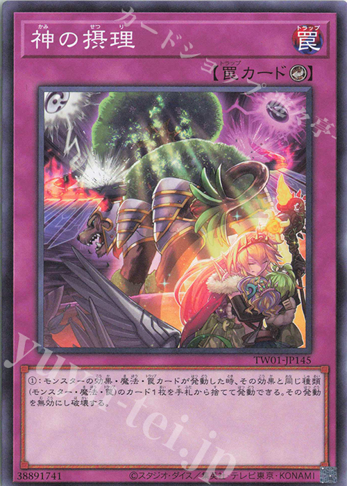 N 神の摂理 | 買取 | [TW01] TERMINAL WORLD | 遊戯王 OCG