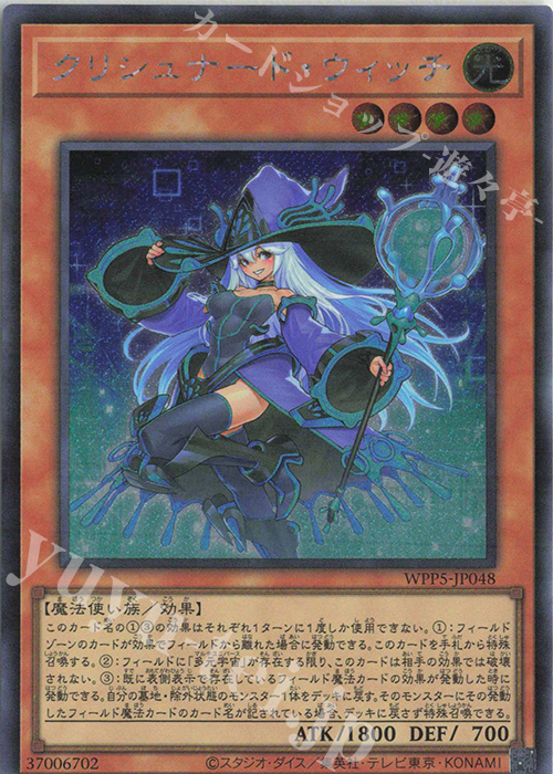 【傷】 SE クリシュナード・ウィッチ（海外版イラスト） | 販売 | [WPP5] WORLD PREMIERE PACK 2024 | 遊戯王 OCG