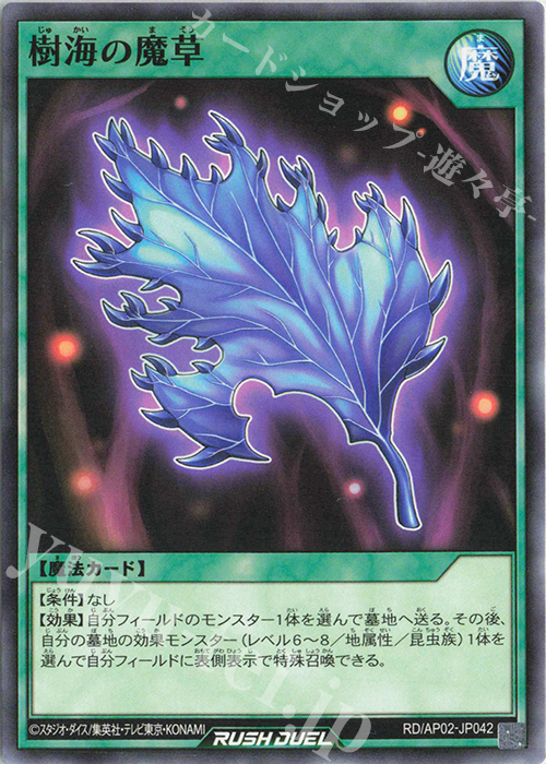 N 樹海の魔草 | 販売 | [AP02] アドバンスパックリベンジ・ハーツ | 遊戯王ラッシュデュエル