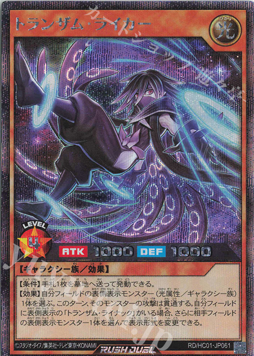 SE トランザム・ライカー | 買取 | [HC01] ハイグレードコレクション | 遊戯王ラッシュデュエル