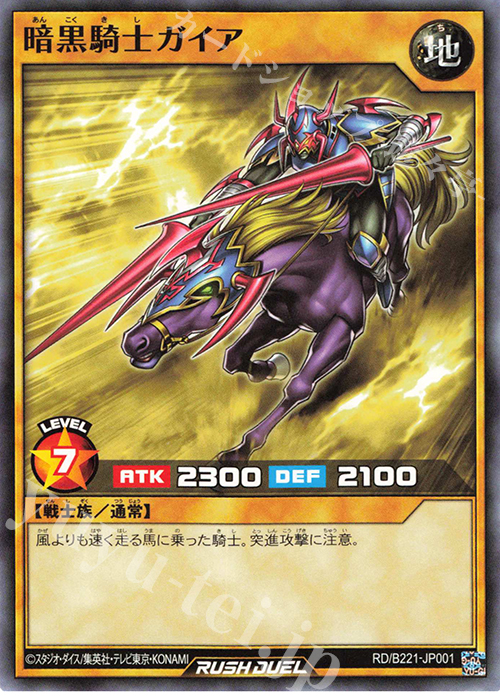 N 暗黒騎士ガイア | 買取 | 大会関連カード | 遊戯王ラッシュデュエル