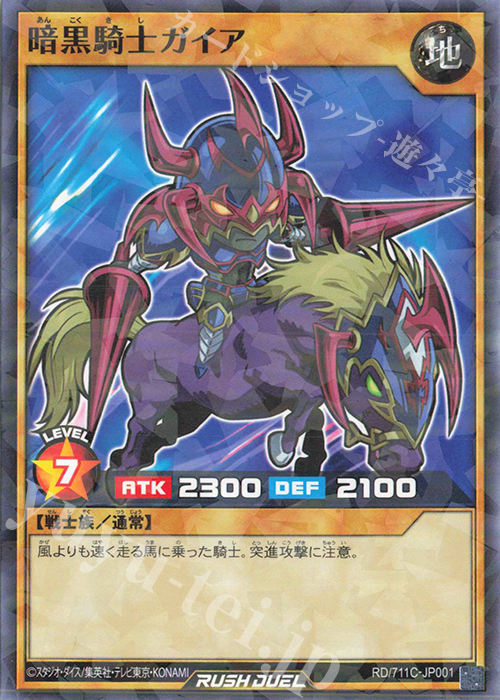 P-N 暗黒騎士ガイア | 販売 | その他プロモーションカード | 遊戯王ラッシュデュエル